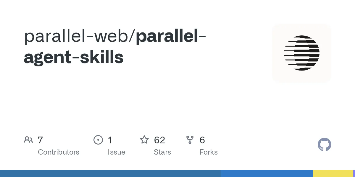 Parallel Agent Skills官方GitHub仓库概览