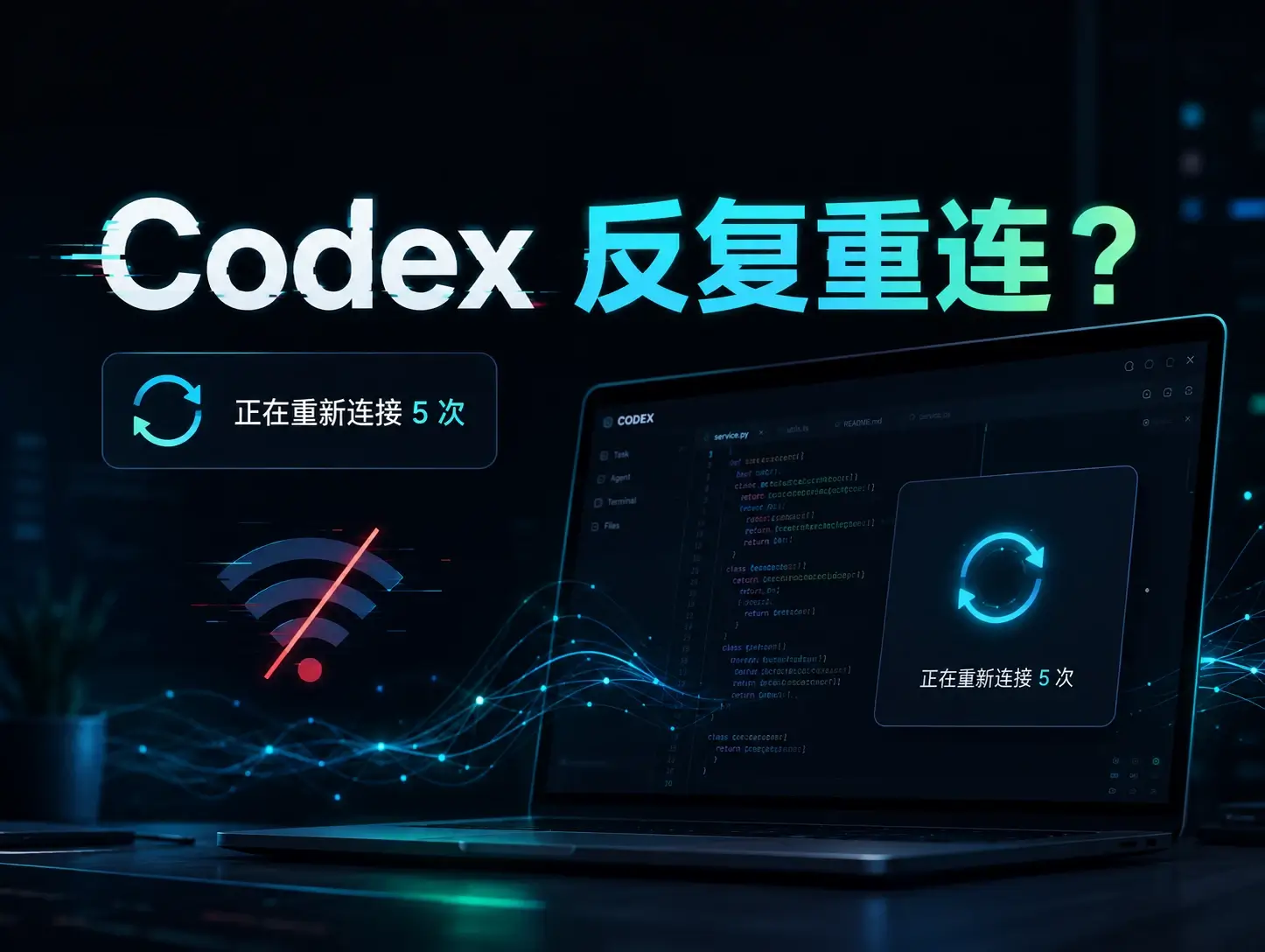 如何解决Codex 出现 “正在重新连接 5 次” 的问题？